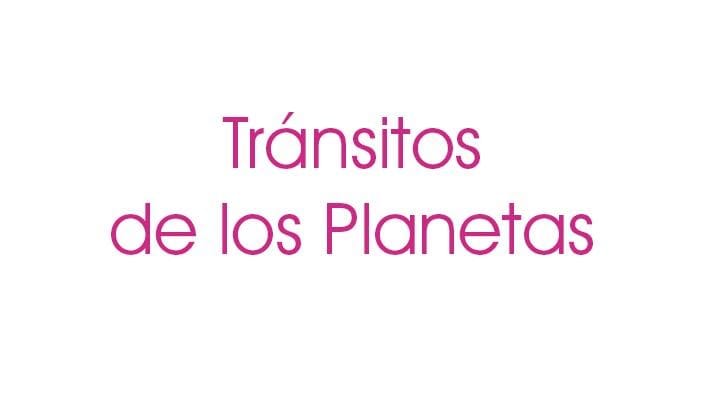 Los Transitos de los Planetas