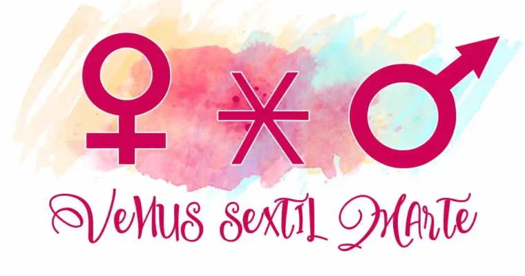 ♀️♂️ Venus sextil Marte ♀️♂️