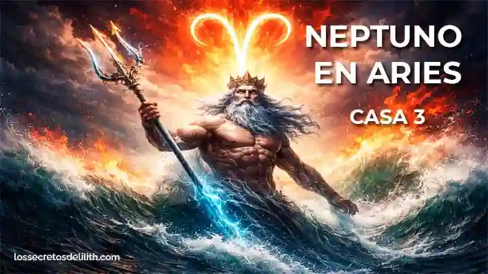 Neptuno en Aries en la Casa 3