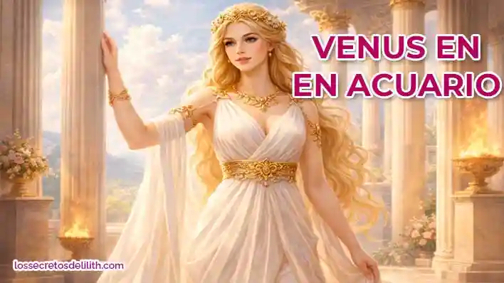 Venus en Acuario en la carta natal