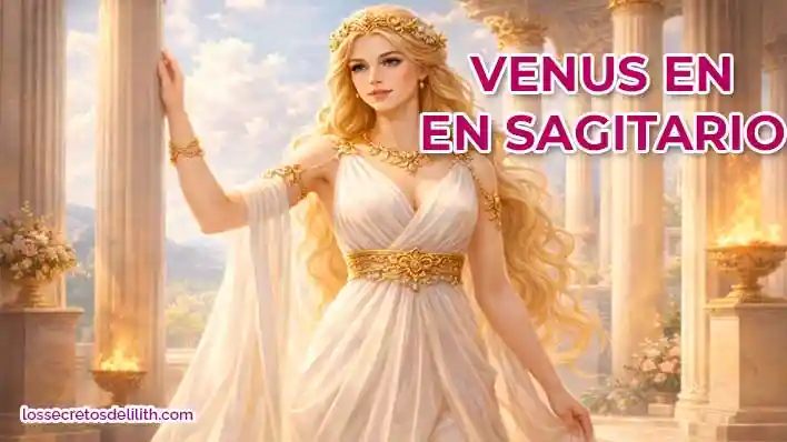 Venus en Sagitario en la carta natal