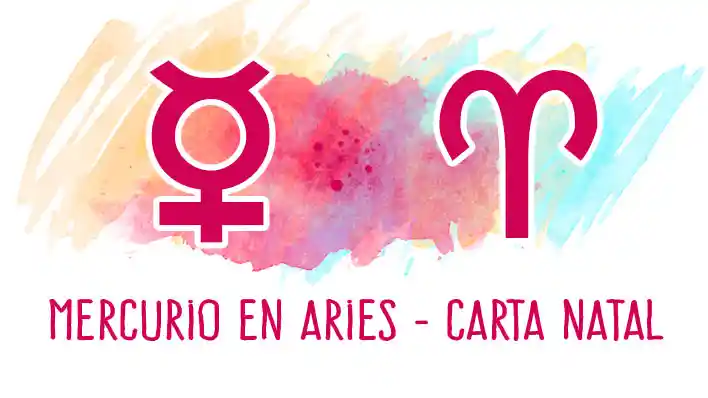 Mercurio en Aries en la Carta Natal