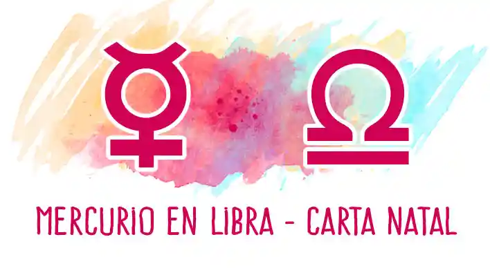 Mercurio en Libra en la Carta Natal