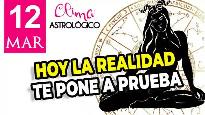 Clima astrológico del 12 de marzo de 2026