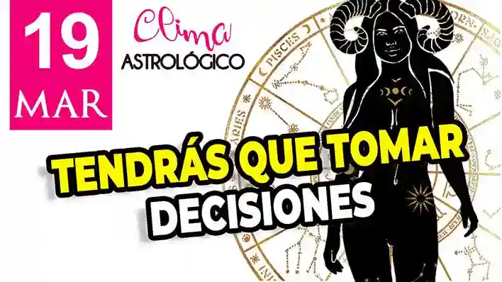 Clima astrológico del 19 de marzo de 2026