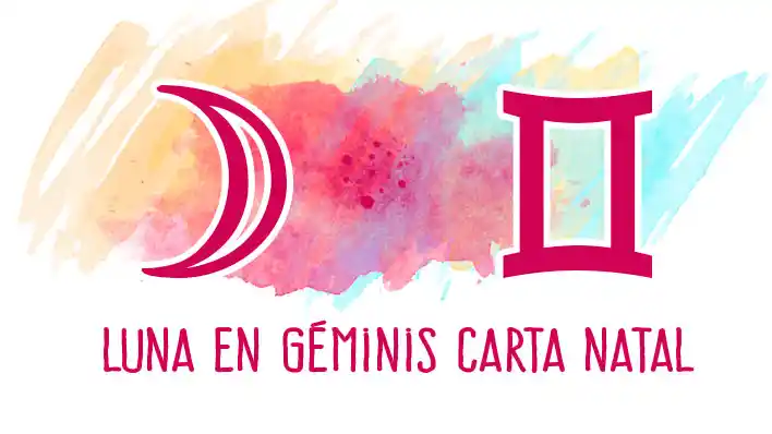 Luna en Géminis en la carta natal