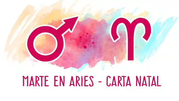 Marte en Aries en la carta natal