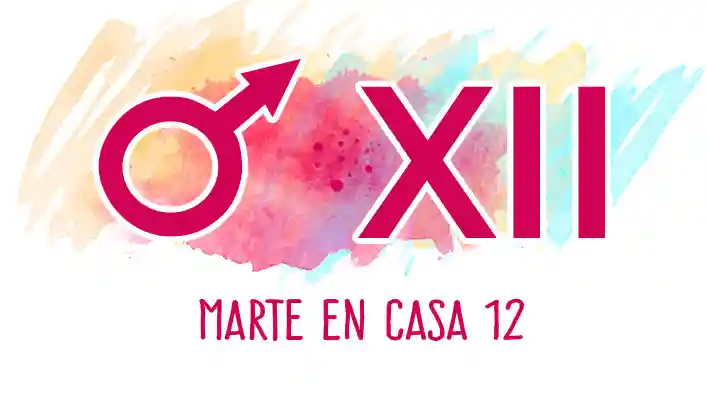 Marte en la Casa 12