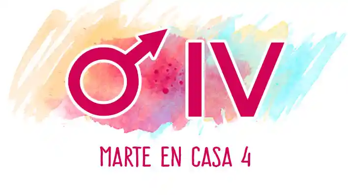 Marte en la Casa 4