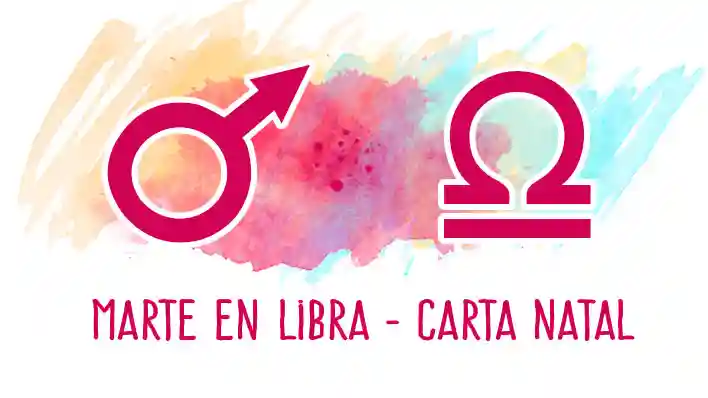 Marte en Libra en la carta natal