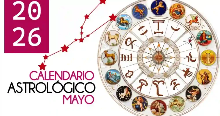 Calendario Astrológico de Mayo 2026