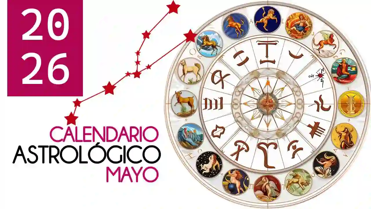 Calendario Astrológico de Mayo 2026
