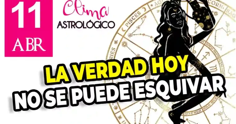 Clima astrológico del 11 de abril de 2026