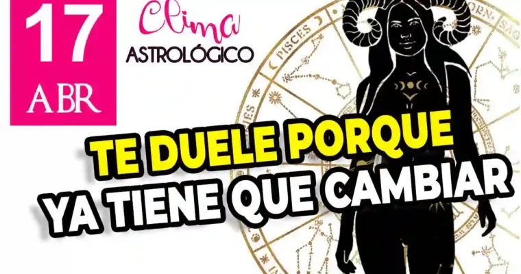 Clima astrológico del 17 de abril de 2026