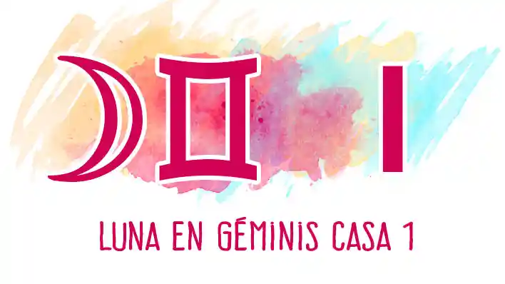Luna en Géminis en casa 1