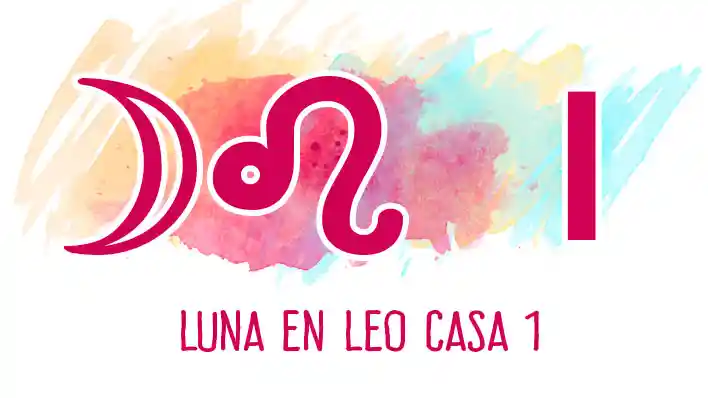 Luna en Leo en casa 1