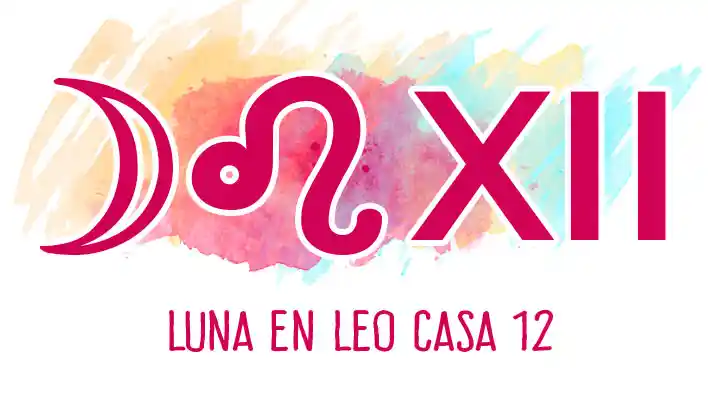 Luna en Leo en casa 12