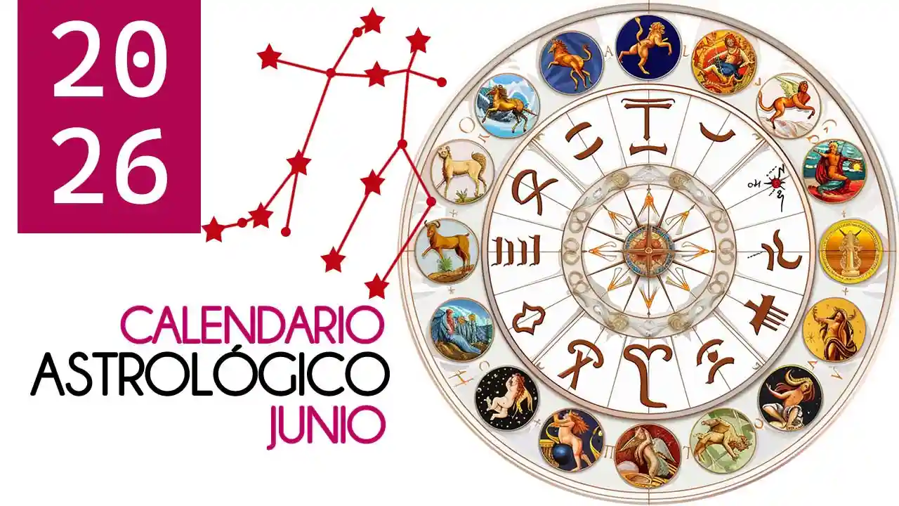 Calendario Astrológico de Junio 2026