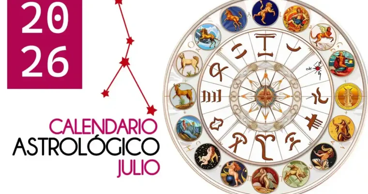 Calendario Astrológico de Julio 2026