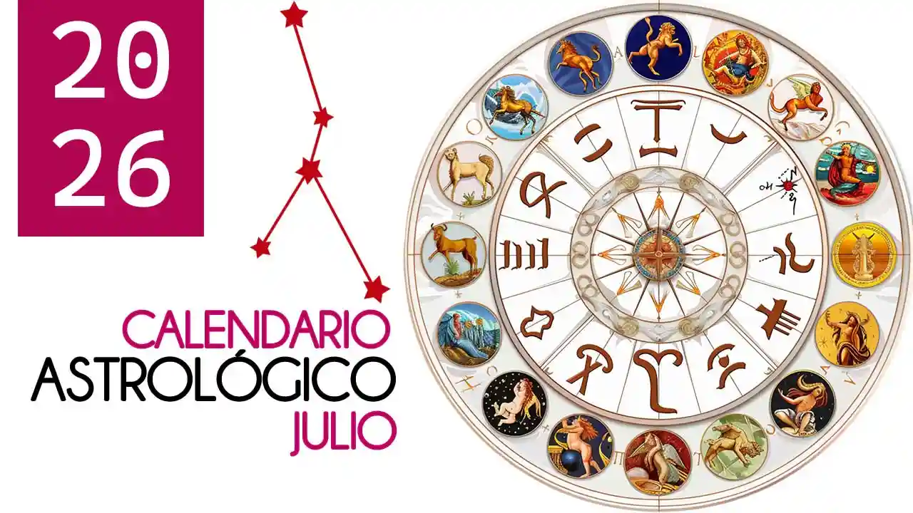 Calendario Astrológico de Julio 2026