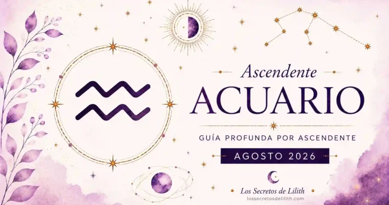 Ascendente Acuario en agosto de 2026: relaciones decisivas y una nueva etapa económica