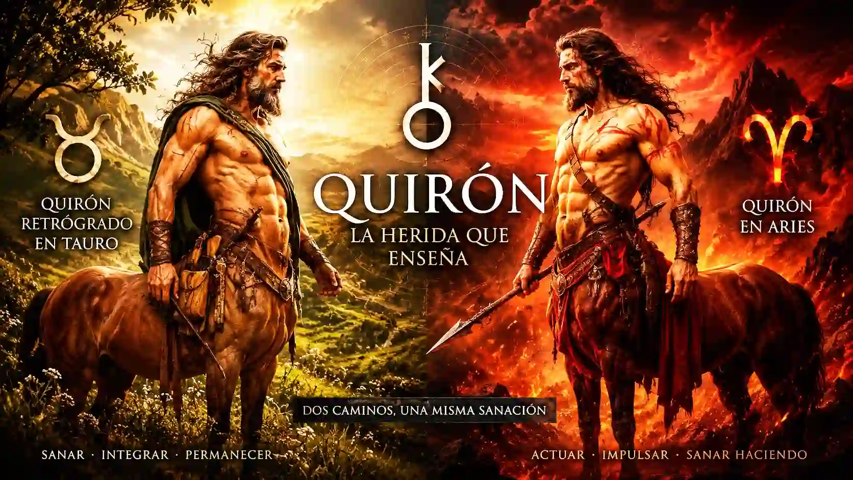 Quirón retrógrado en Tauro y Aries 2026-2027: significado, antecedentes históricos y efectos para cada signo