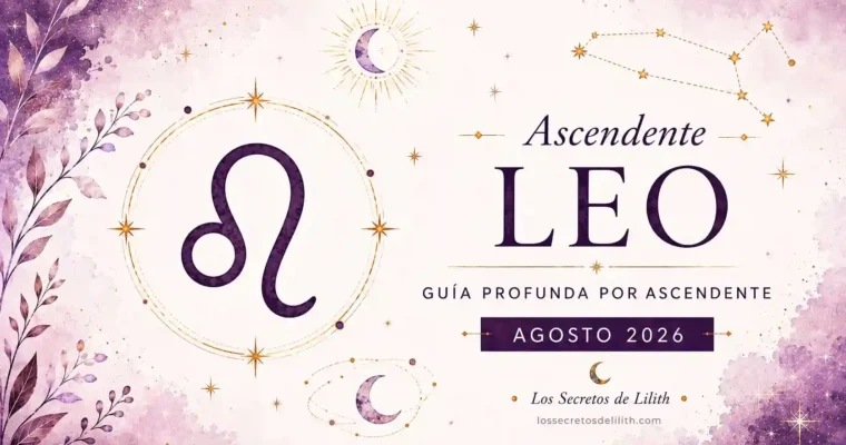 Ascendente Leo en agosto de 2026: un eclipse sobre ti y una nueva etapa personal