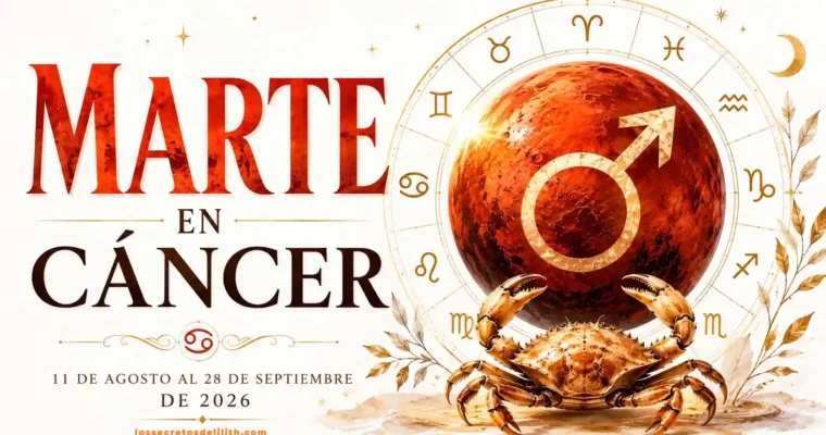 Marte en Cáncer 2026: significado, fechas importantes y horóscopo para los 12 signos