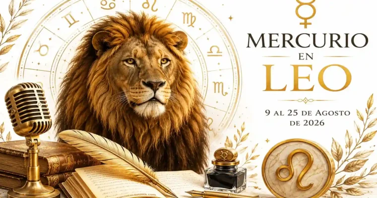 Mercurio en Leo 2026: el poder de decir lo que piensas