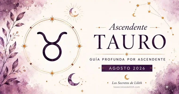 Ascendente Tauro en agosto de 2026: hogar, futuro profesional y una nueva etapa