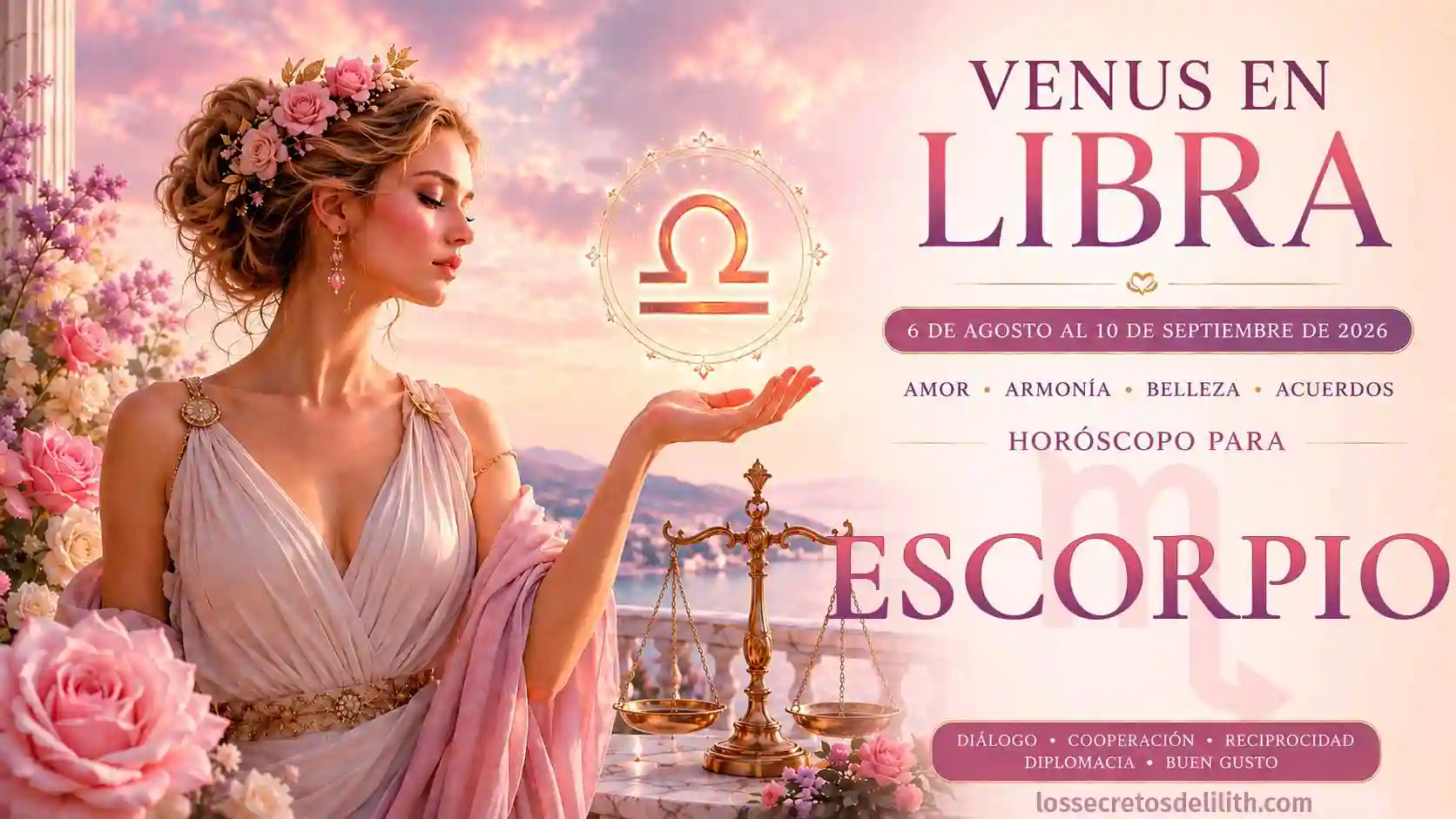 Venus en Libra 2026: horóscopo para Escorpio